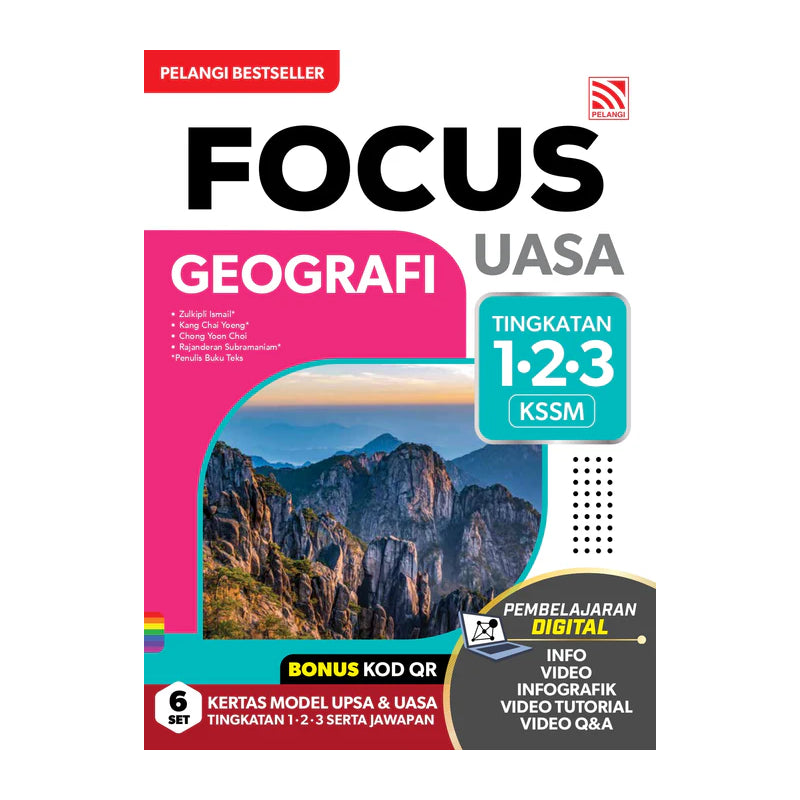Focus UASA KSSM 2025 Geografi Tingkatan 1-3