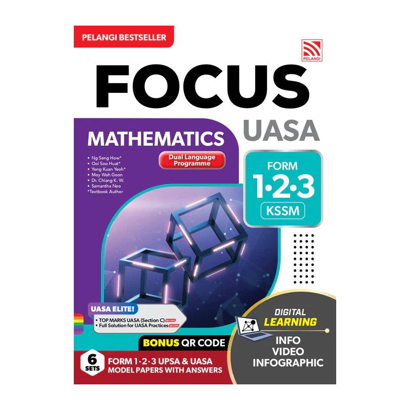 Focus UASA KSSM 2025 Mathematics Form 1-3