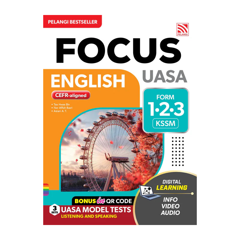 Focus UASA KSSM 2025 English Form 1-3