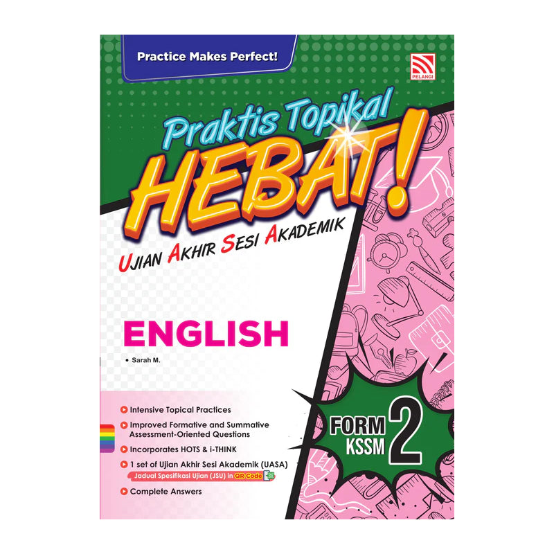 Praktis Topikal Hebat UASA KSSM 2025 English Form 2