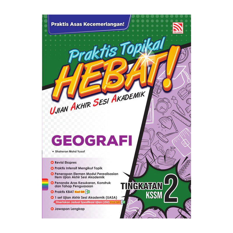 Praktis Topikal Hebat UASA KSSM 2025 Geografi Tingkatan 2