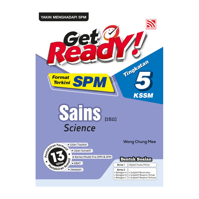 Get Ready SPM (2025) Sains Tingkatan 5