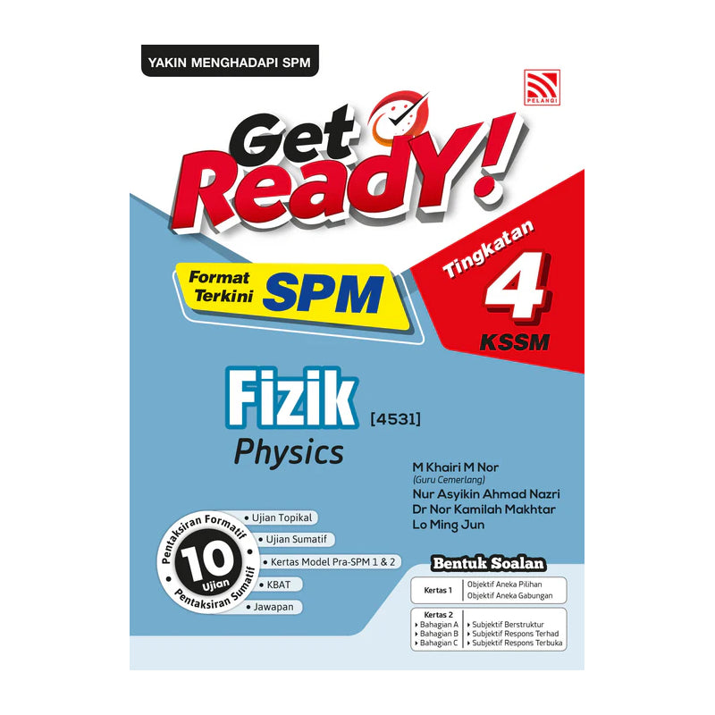 Get Ready SPM (2025) Fizik Tingkatan 4