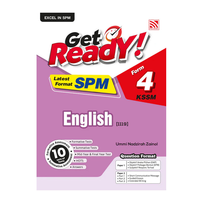Get Ready SPM (2025) English Form 4