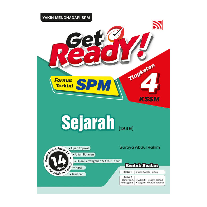 Get Ready SPM (2025) Sejarah Tingkatan 4