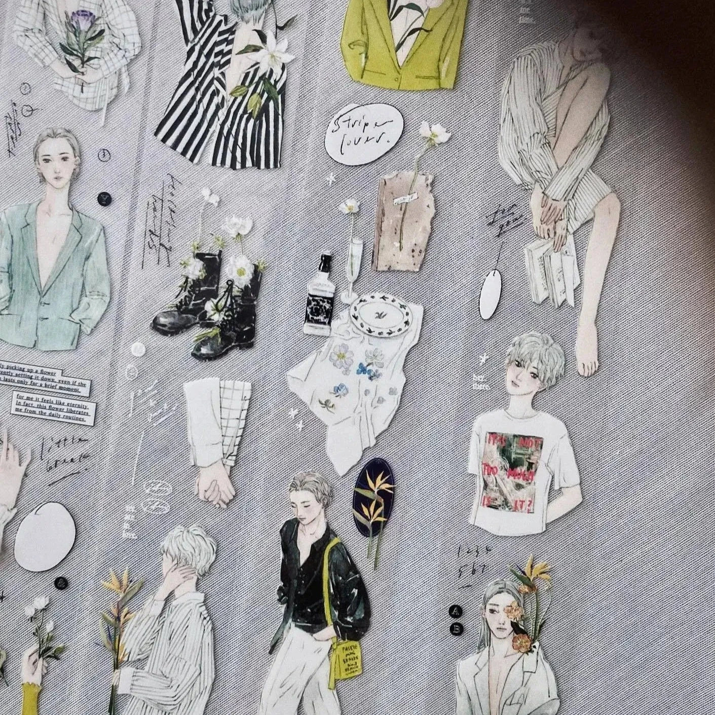 SOMESORTOF.FERN PET Tape | Bird Of Paradise Full Roll (10m)