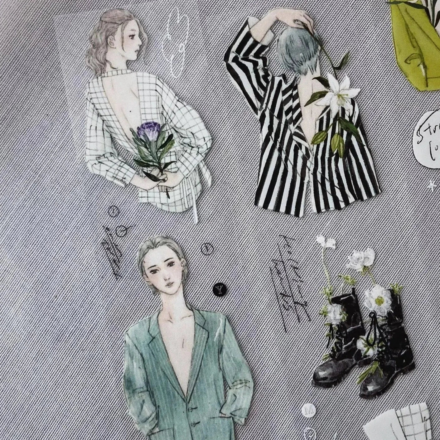 SOMESORTOF.FERN PET Tape | Bird Of Paradise Full Roll (10m)