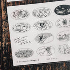 SOMESORTOF.FERN Print-On Sticker Beloved Sketches