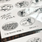 SOMESORTOF.FERN Print-On Sticker Beloved Sketches