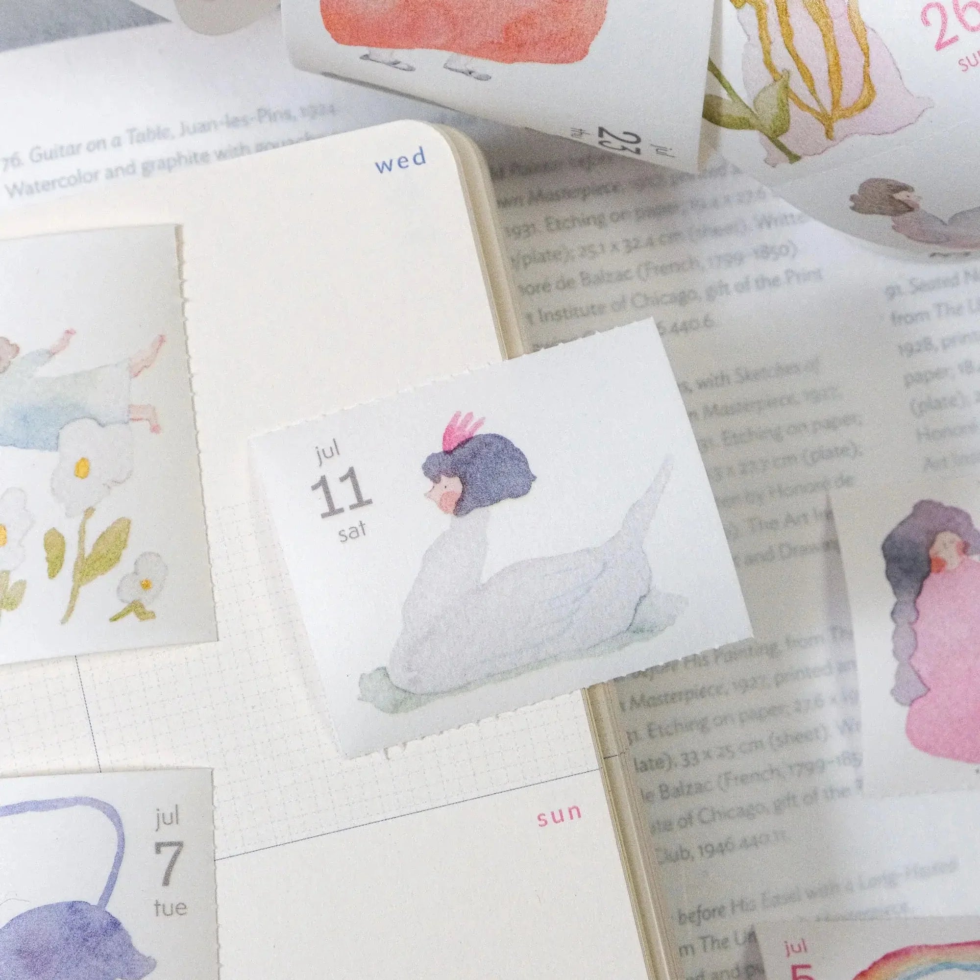 DODOLULU 2026 Washi Tape 365 Days Calendar