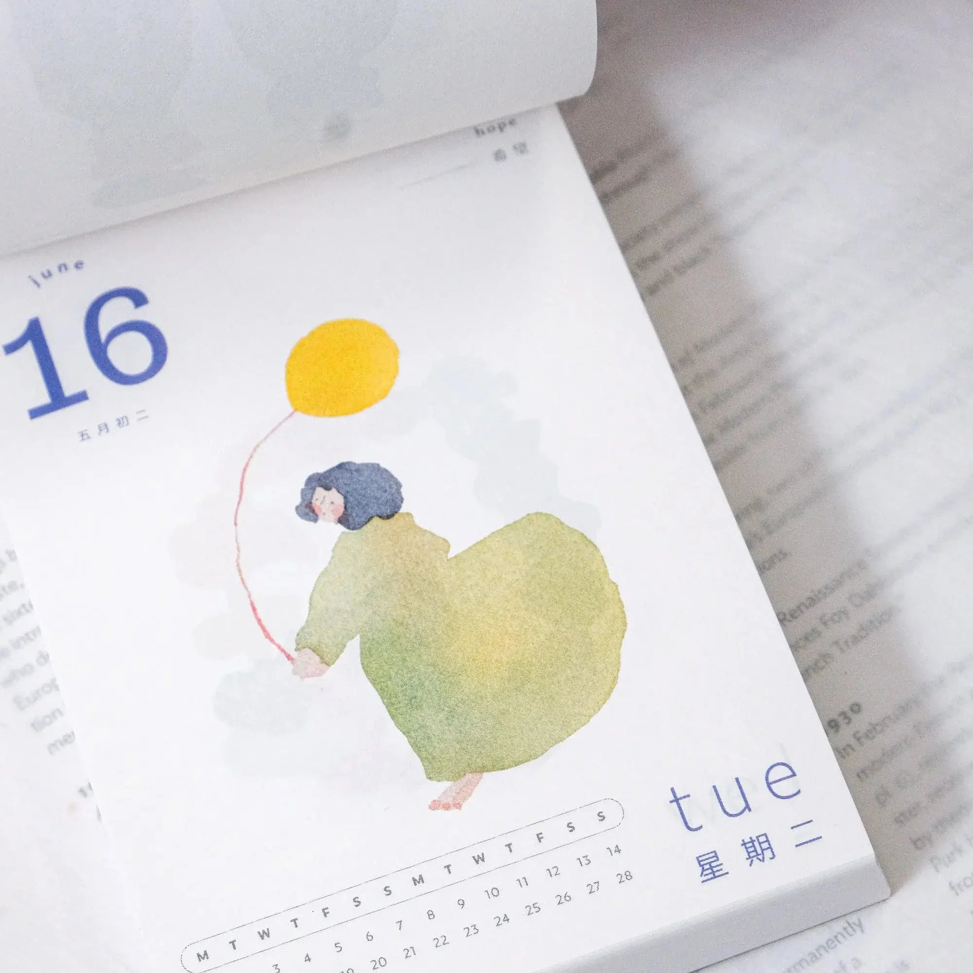 DODOLULU 2026 Calendar 365 Girls Day-To-Day