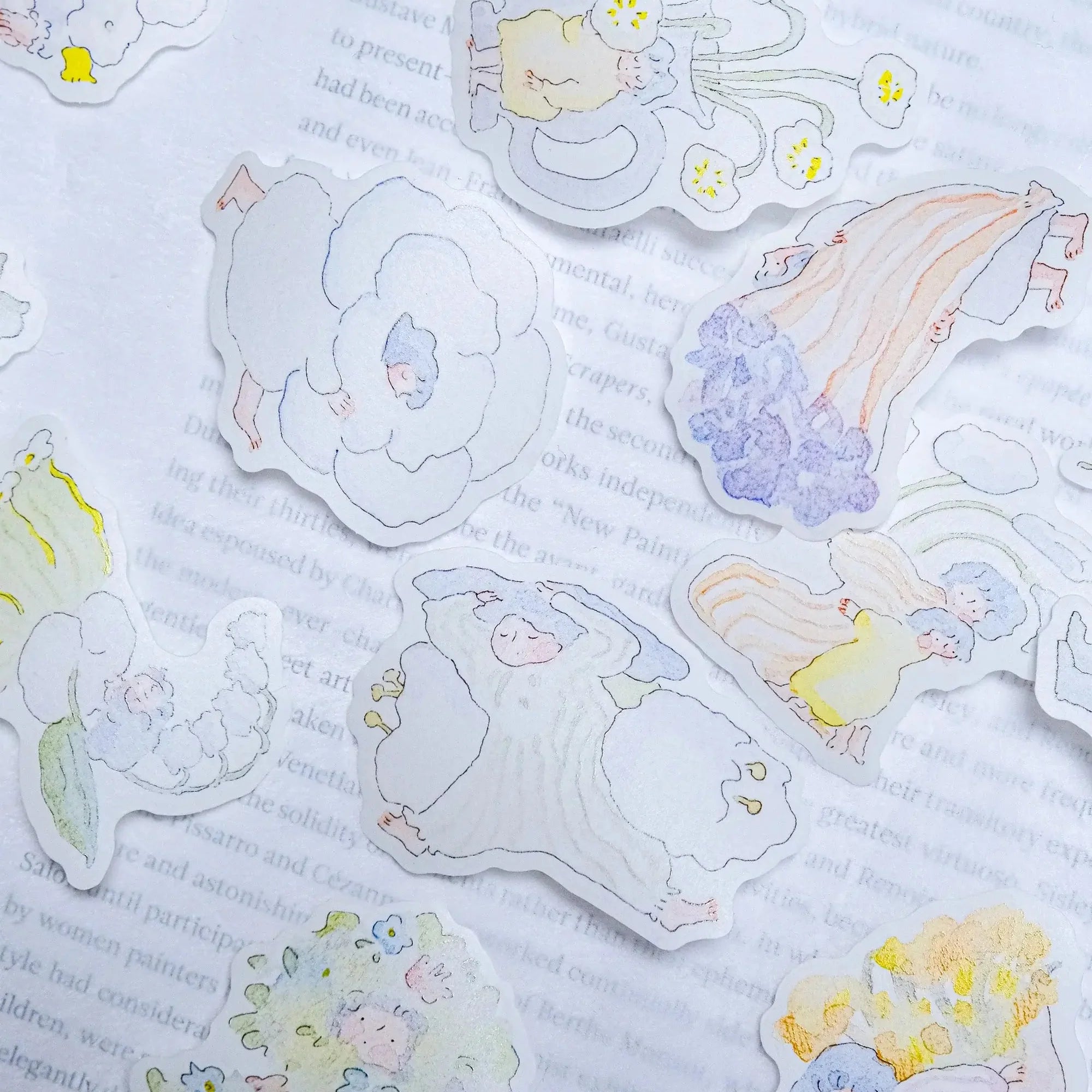 DODOLULU Matchbox Sticker Flakes To You From Me