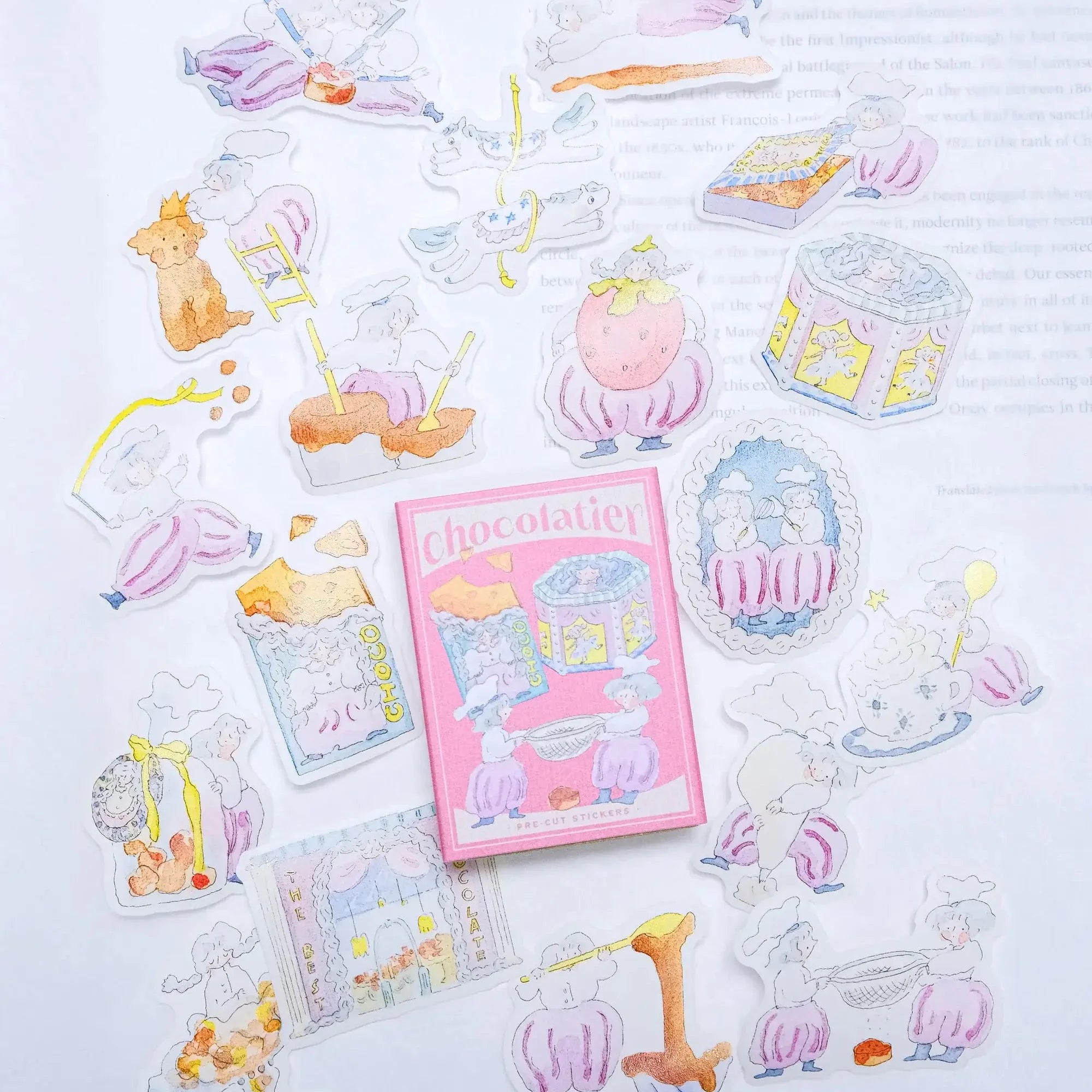 DODOLULU Matchbox Sticker Flakes Chocolatier