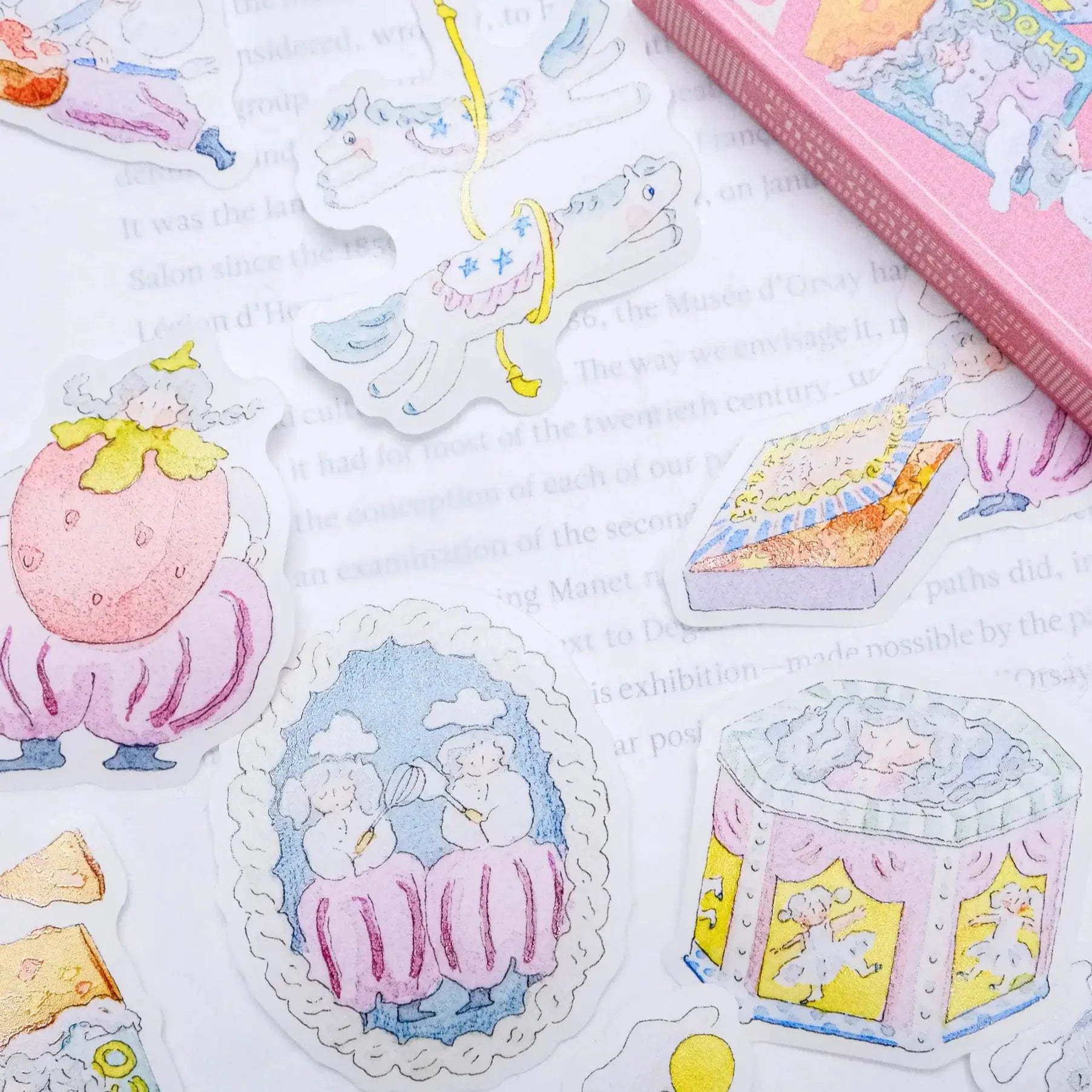 DODOLULU Matchbox Sticker Flakes Chocolatier