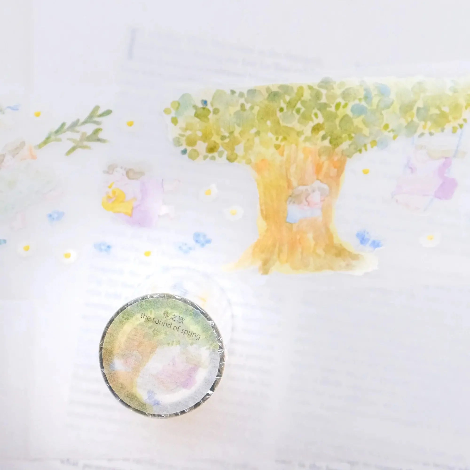 DODOLULU PET Tape | The Sound Of Spring Full Roll (10m)