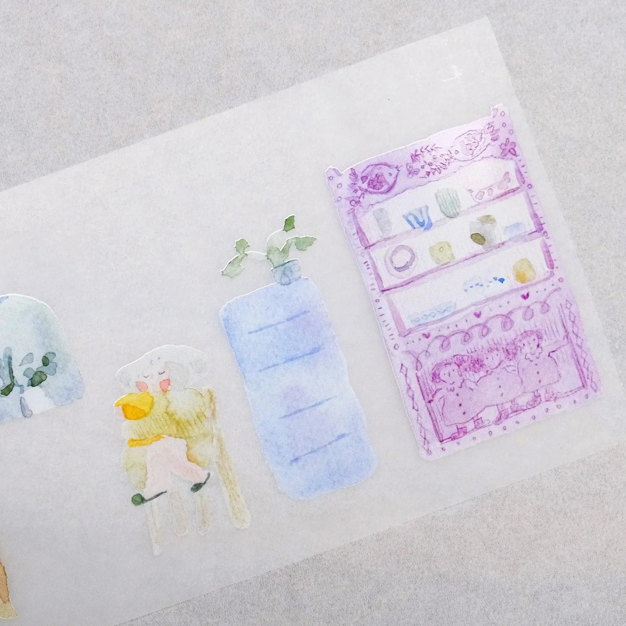 DODOLULU PET Tape | A La Table Full Roll (10m)