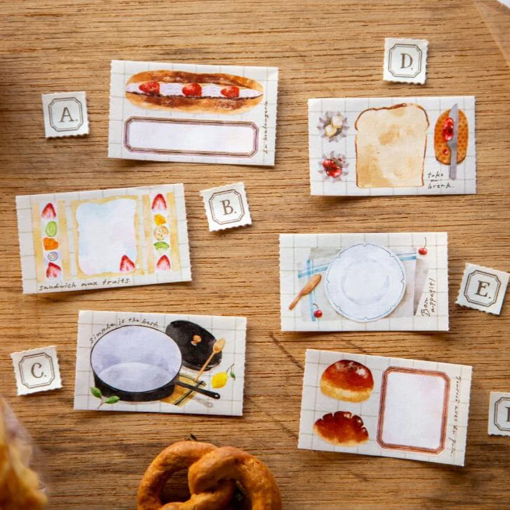 OURS Sticky Note Paper Tape Sweet Hours Full Roll (5m)