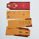 SOM STUDIO 120 Film Backing Paper Memo Pad Orange-Red Series Orange-Red Series