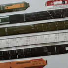 SOM STUDIO 120 Film Backing Paper Washi Tape White (Orange+Red) Full Roll (10m)