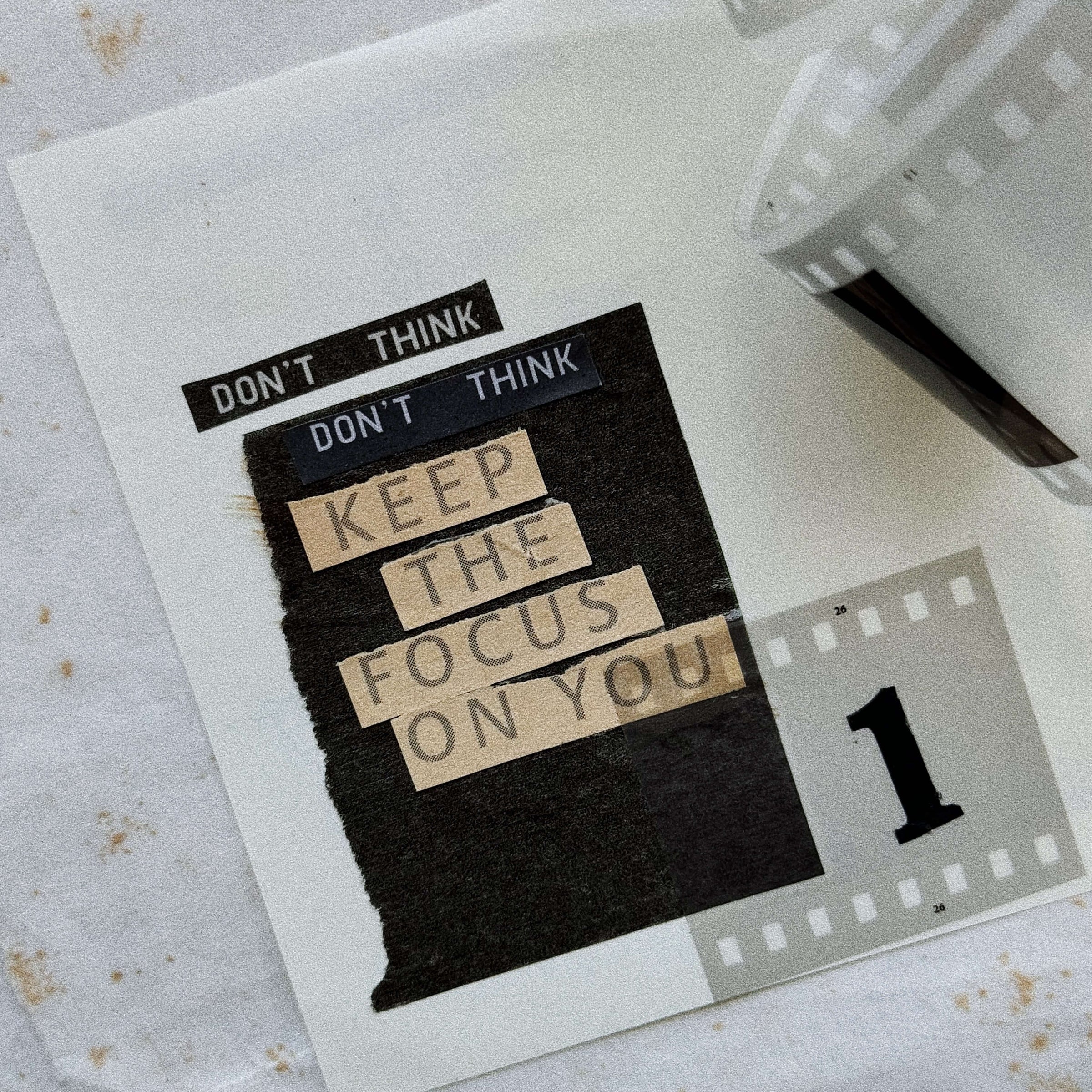 SOM STUDIO 35mm Film PET Tape Blank Film Full Roll (10m)