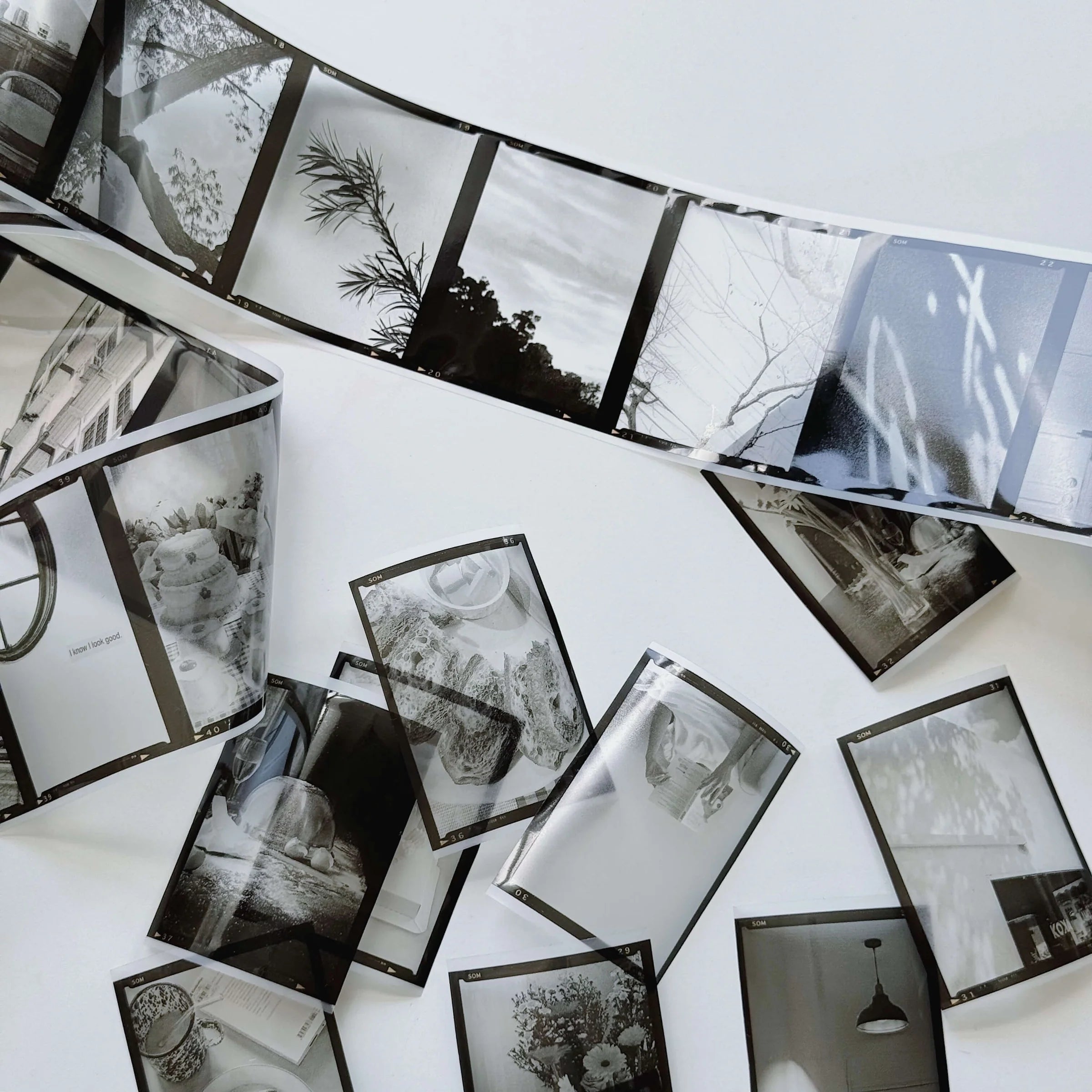 SOM STUDIO 120 B&W Film PET Tape Full Roll (10m)