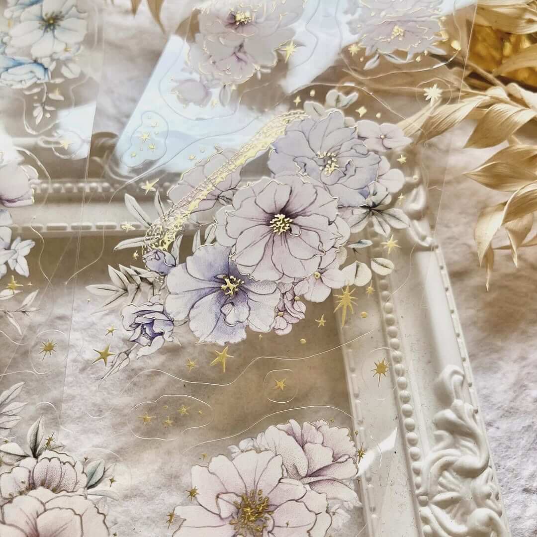 SOM x Loi Design PET Tape | Roses In The Morning Light Full Roll (5m)