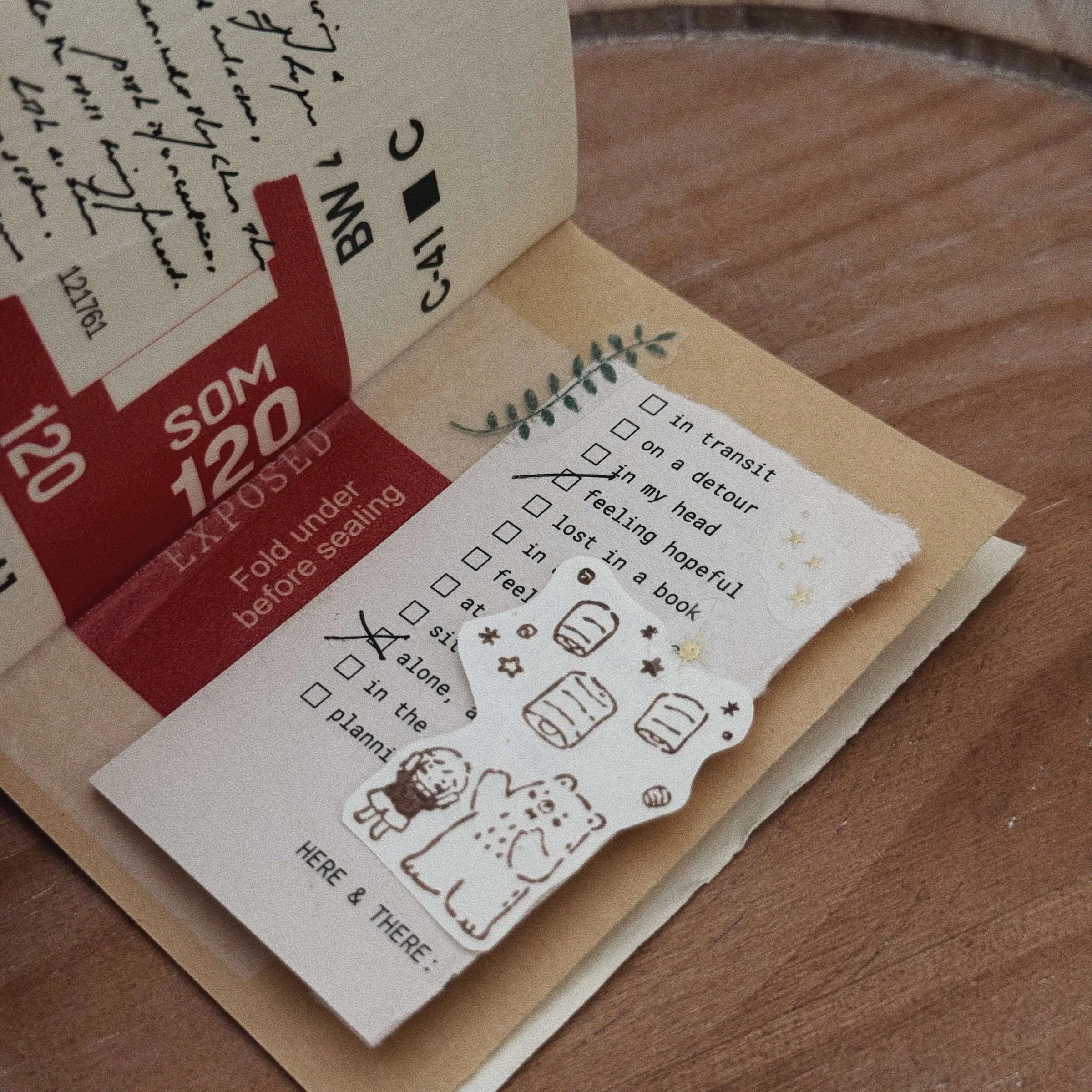 SOM x Morning Face Studio Memo Pad Daily Check In