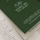 SOM x Morning Face Studio Memo Pad Daily Check In