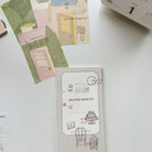 SOM Minimalist Date Washi Sticker 2026 Monthly Archival