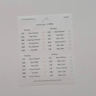 SOM Minimalist Date Washi Sticker 24 Solar Terms 二十四節氣