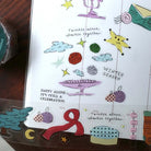 A KIND OF CAFE Die-Cut PET Tape | X'mas Festive Limited Full Roll (6m)