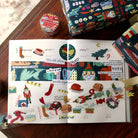 A KIND OF CAFE Die-Cut PET Tape | X'mas Festive Limited Full Roll (6m)