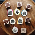 A KIND OF CAFE Rubber Stamp Christmas Limited Gacha Stamp