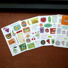 A KIND OF CAFE Print-On Sticker Juice Fruity (3pcs)