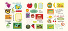 A KIND OF CAFE Print-On Sticker Juice Fruity (3pcs)