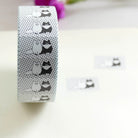 PANDA FACTORY Price Tag Labels Long-Haired Cat Full Roll (1000± pieces)