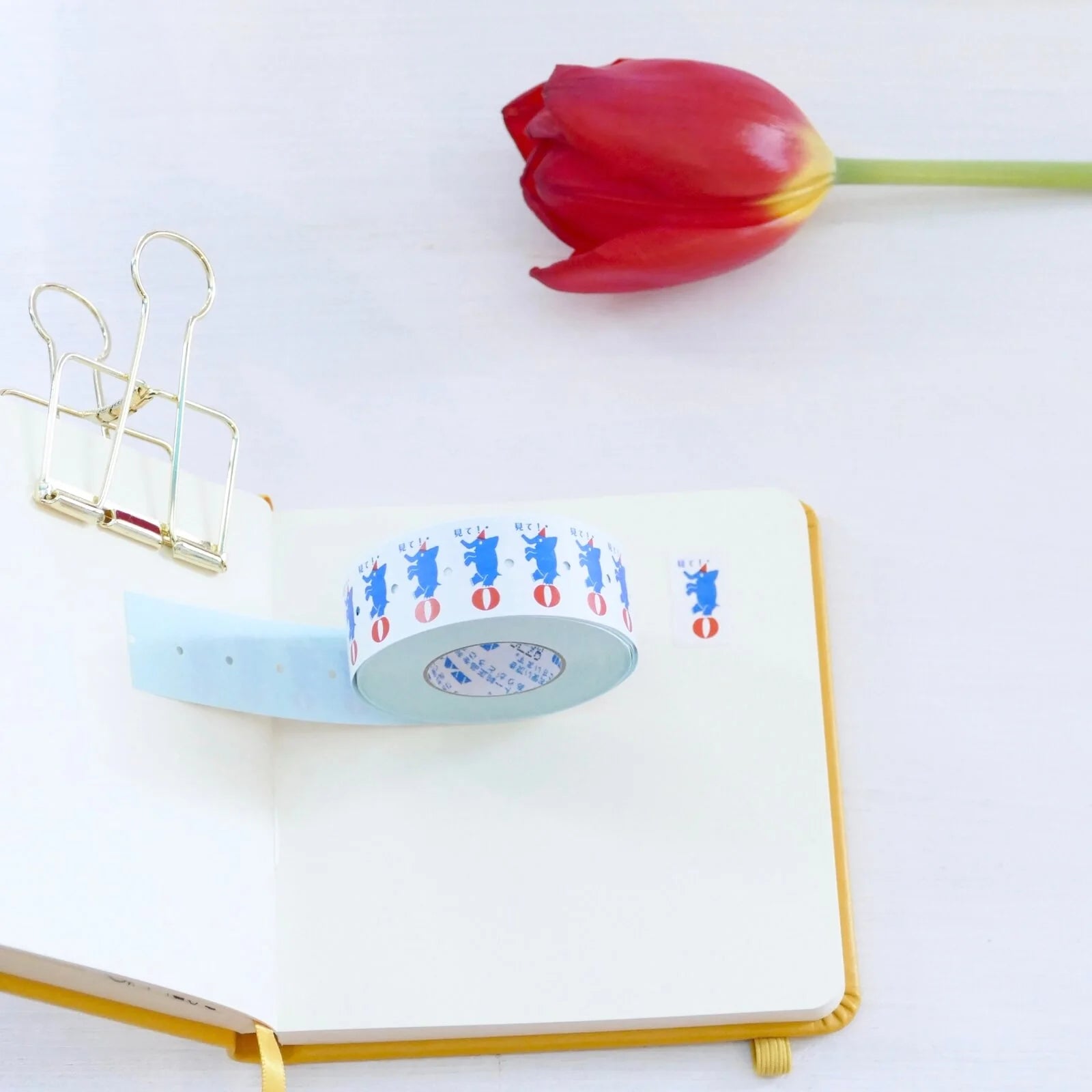 PANDA FACTORY Price Tag Labels Look! It’s an Elephant Full Roll (1000± pieces)