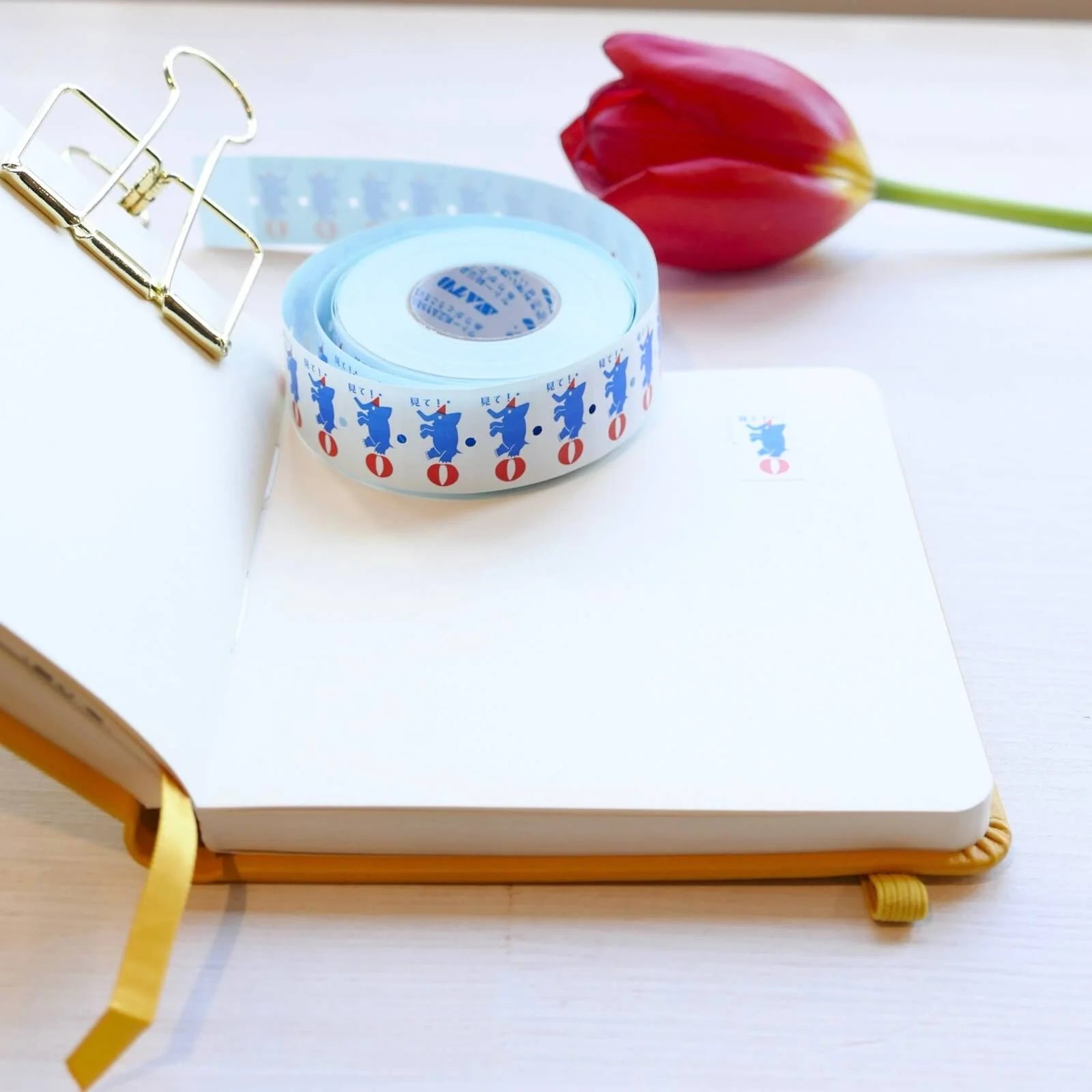 PANDA FACTORY Price Tag Labels Look! It’s an Elephant Full Roll (1000± pieces)