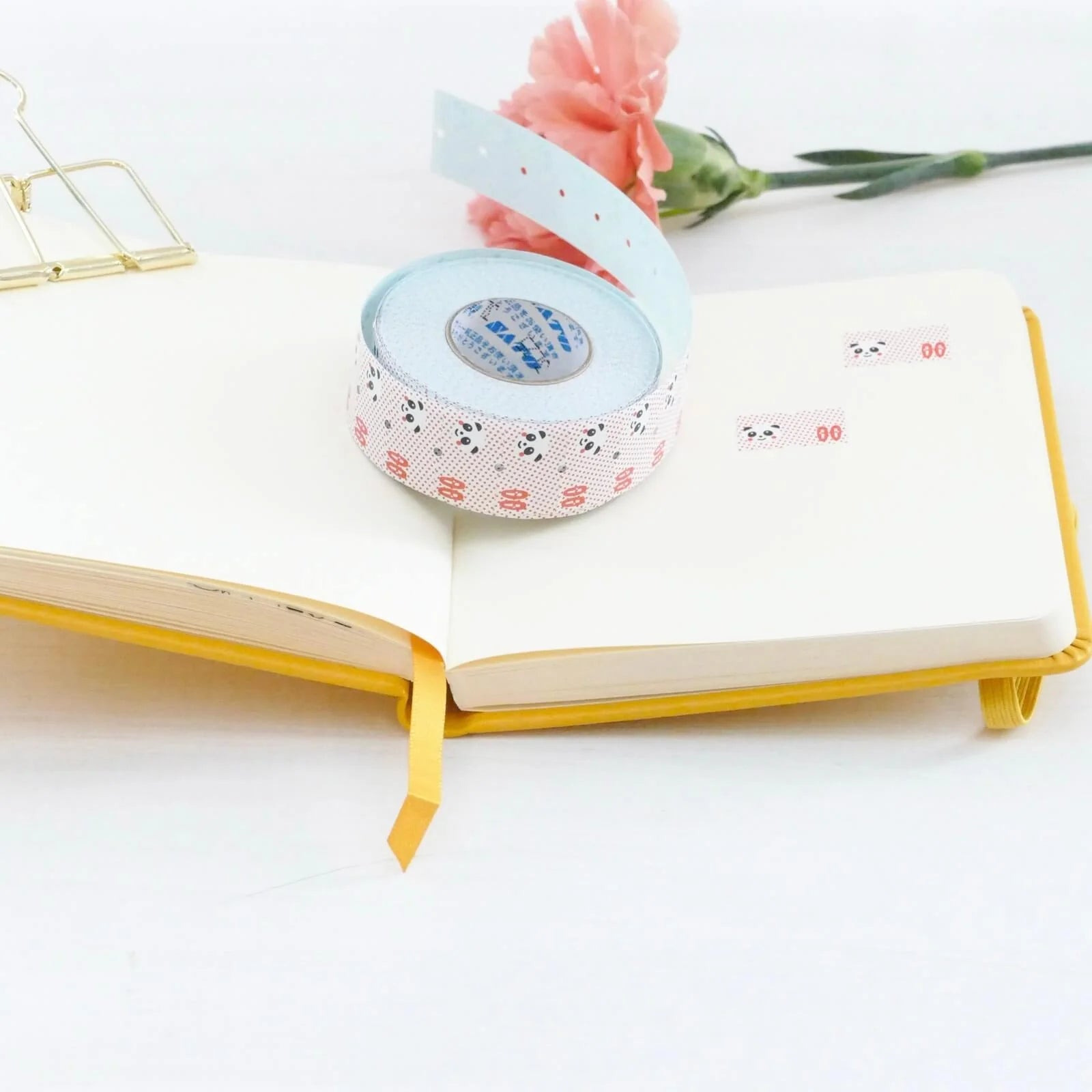 PANDA FACTORY Price Tag Labels Panda Bun Full Roll (1000± pieces)