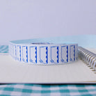 PANDA FACTORY Price Tag Labels Swan Boat Full Roll (1000± pieces)