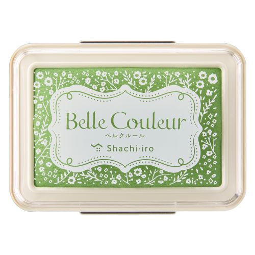 SHACHIHATA Belle Couleur Ink Pad Apple Green