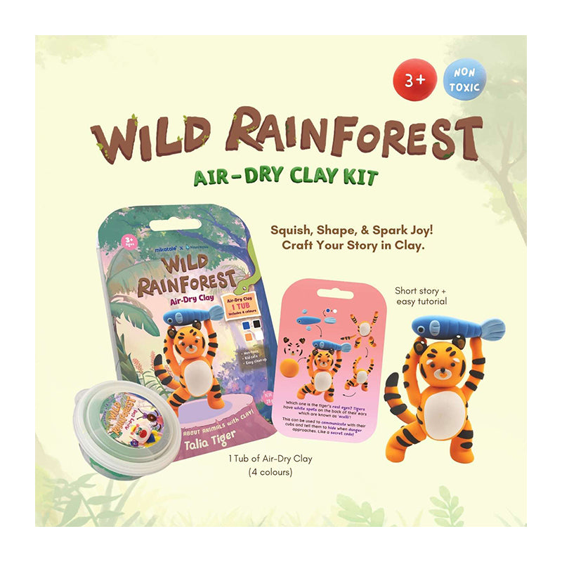 WIZARD WITHIN Air-Dry Clay Mini Talia Tiger