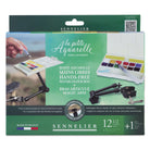 SENNELIER La Petit Aquarelle Hands-Free Watercolour Box 12 Half Pans & 1 Magic Arm