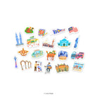 LOKAMADE Doodle Land Deco Sticker DS-DL-007: Blossom Hours in Kuala Lumpur
