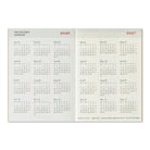 TRAVELERS Notebook 2026 Passport Size Second Half Weekly