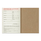 TRAVELERS Notebook 2026 Passport Size Second Half Weekly