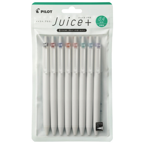 PILOT Juice+ Gel Pen 0.4mm Set of 8