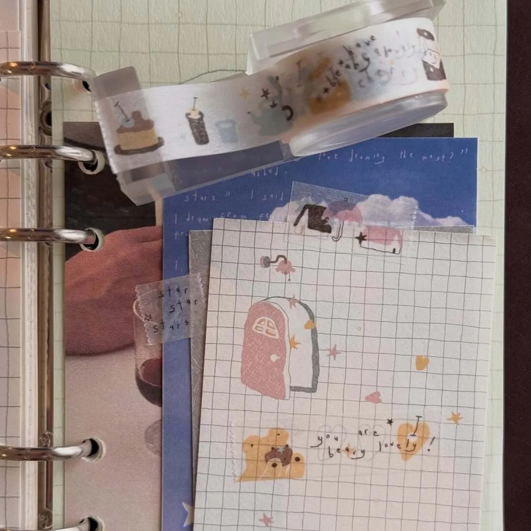 BIGHANDS Washi Tape moments Beary Cherry