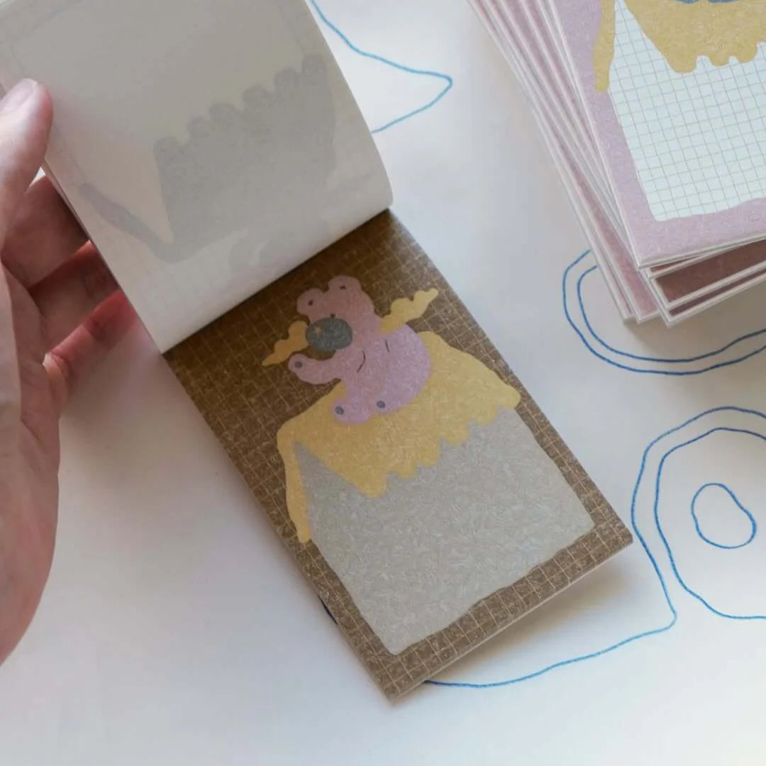 BIGHANDS Memo Pad Rainy Days Have Fun!