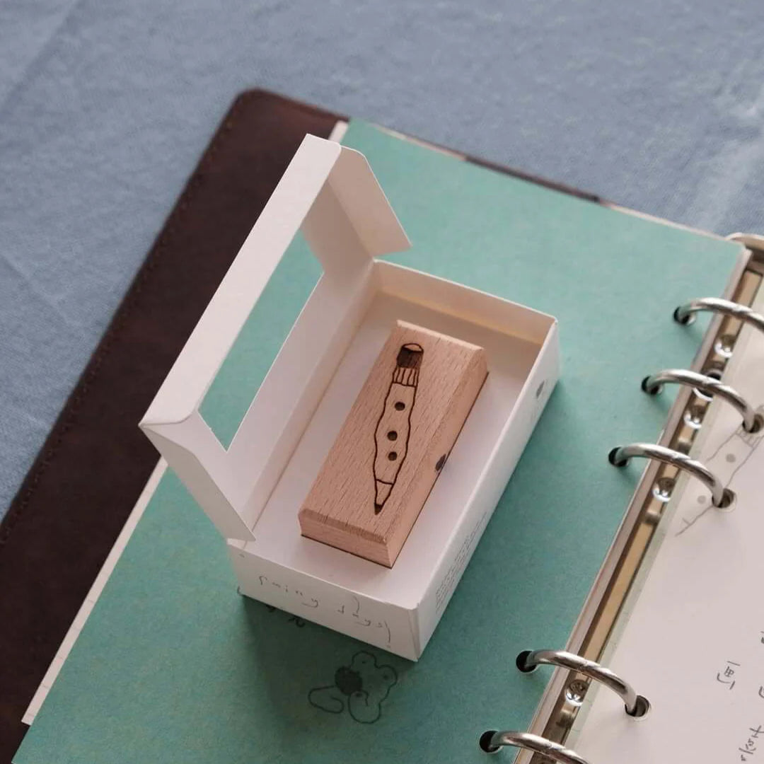 BIGHANDS Rubber Stamp Collection Rainy Days Pencil